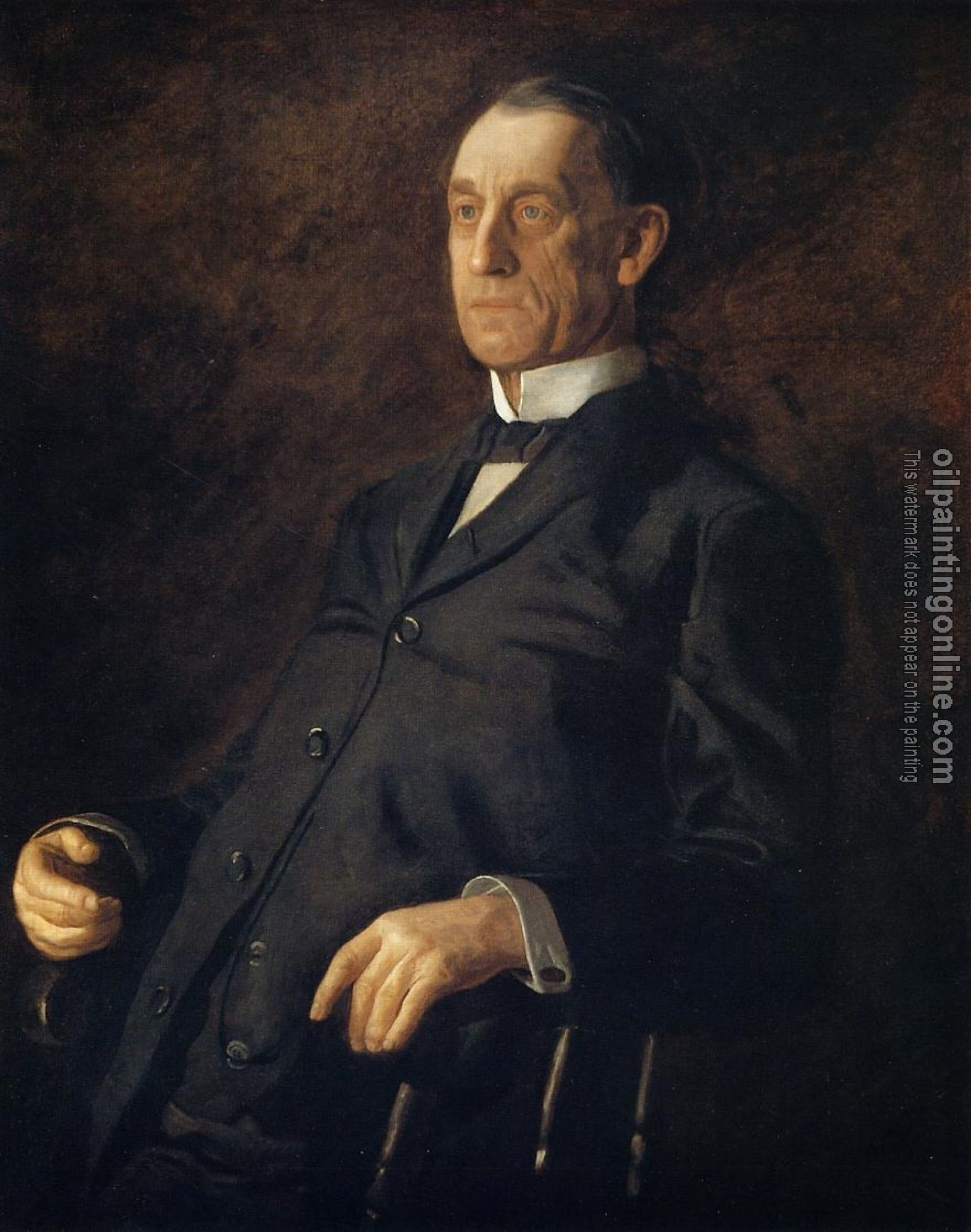 Eakins, Thomas - Portrait of Asburyh W. Lee